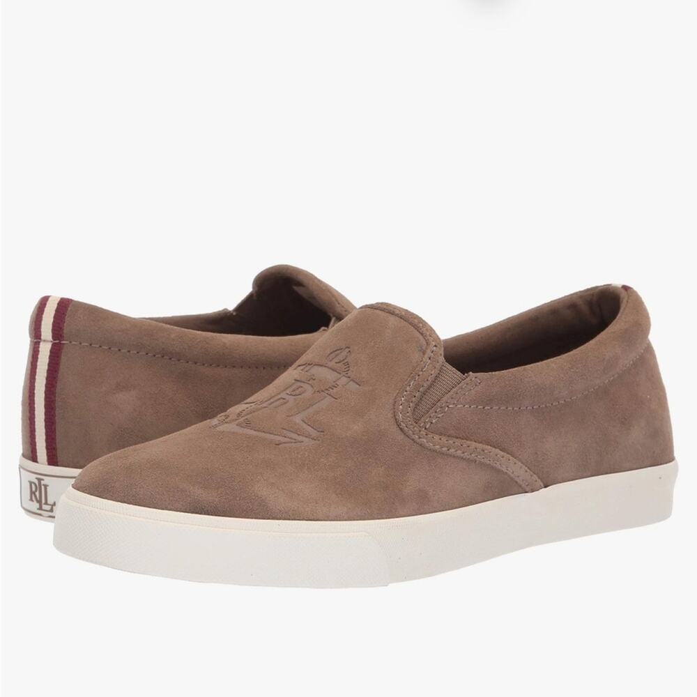 Lauren Ralph Lauren Ricci Suede Slip-On Sneakers Size 9 * FINAL PRICE*